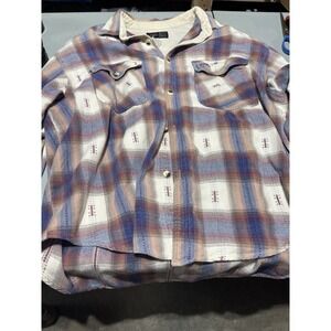 Original Rusty‎ Flannel Grunge Vintage Mens XL